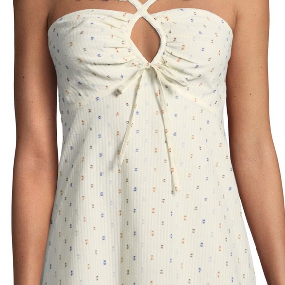 Red Carter Mini Dress, NEW - Picture 2 of 5